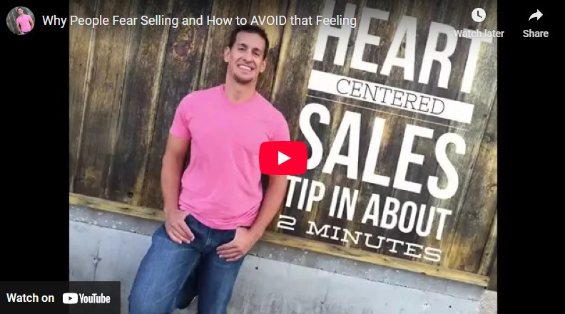 Why People Fear Selling and How to AVOID that Feeling