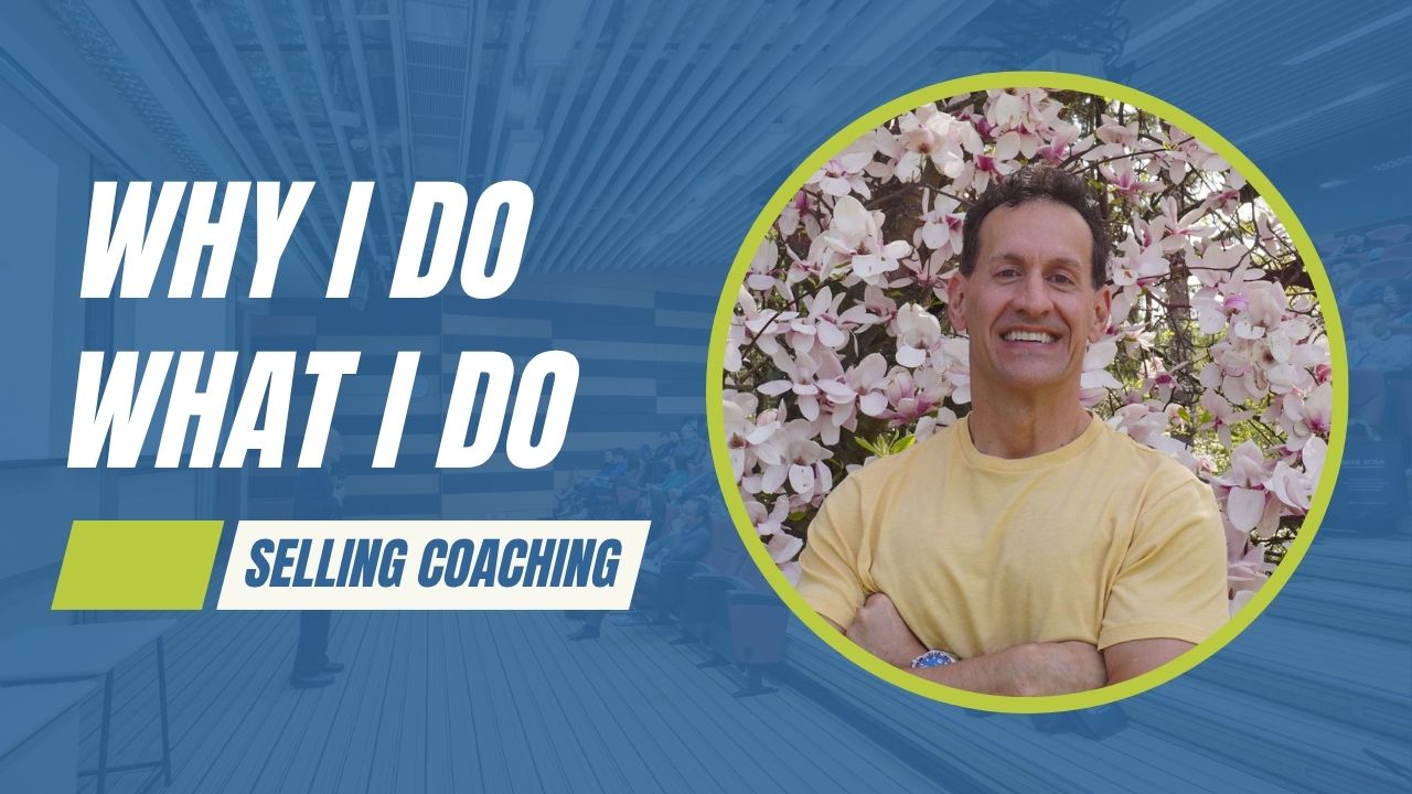 Why I Do What I Do